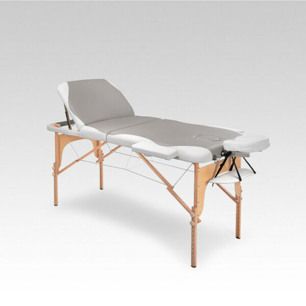 site map grey and white massage table